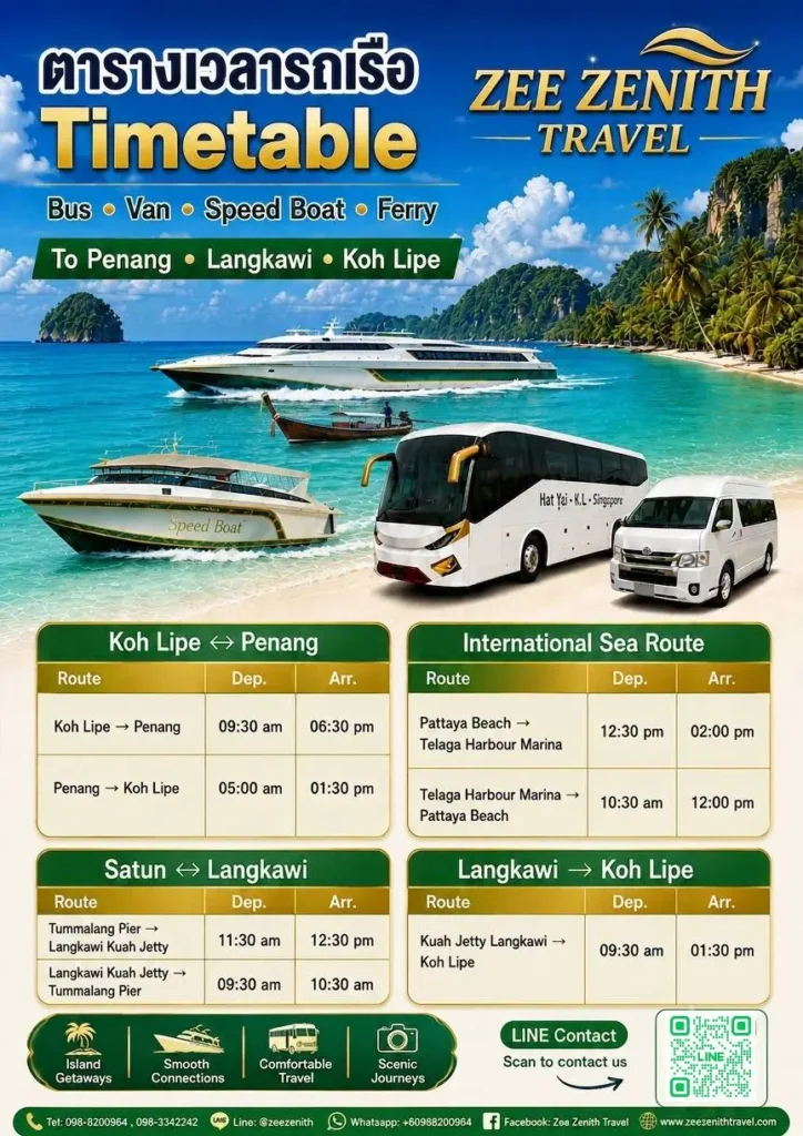 เกาะหลีเป๊ะไปปีนัง (Koh Lipe to Penang) 1 เกาะหลีเป๊ะไปปีนัง